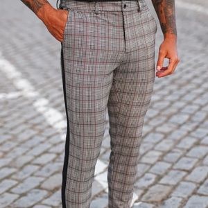 Mauvais men’s plaid pants size 34